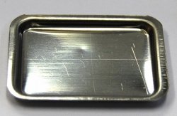 画像1: 浅バット・大（ステンレス）