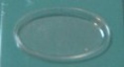 画像1: プラスチック透明:楕円中(pu-107)