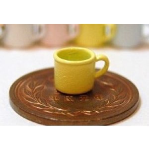 画像: Discontinue・制作販売終了：マグカップ（黄色）