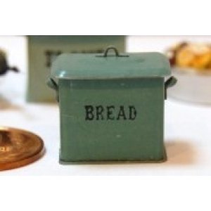 画像: Discontinue・制作販売終了：BREAD缶(オールドグリーン）