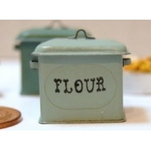 画像: Discontinue・制作販売終了：FLOUR缶（ヤンググリーン）