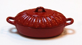 画像1: 西洋鍋nami（完熟トマト楕円）