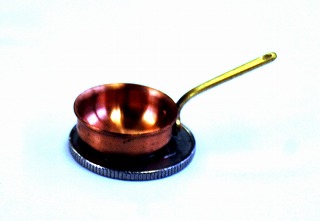 画像: MSサイズフライパンふちあり銅製