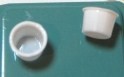 画像1: Discontinue・制作販売終了：プラスチック白カップ2個組み (pu-137)