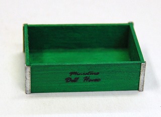 画像1: Discontinue・制作販売終了：ツールボックス（木製）グリーン