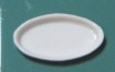 画像1: 特別価格!!プラスチック白楕円皿（小） (pu-129)